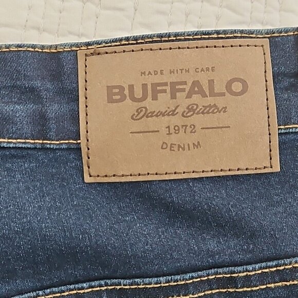 Buffalo By David Bitton Men's Size W36 L32 Slim Boot King Stretch Fit Jeans NWT - Picture 10 of 16